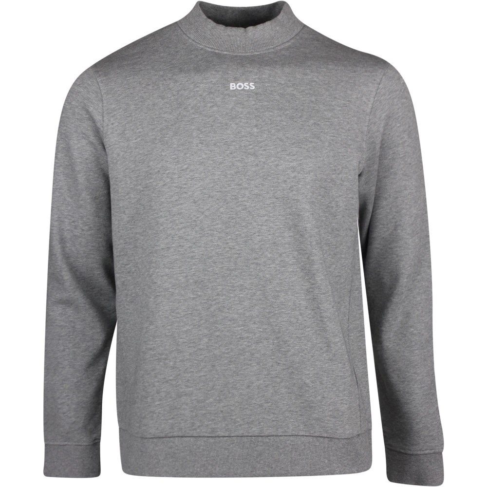 BOSS Golf Jumper - Salbock Crew - Grey Melange PS23 3 BOSS Golf Jumper - Salbock Crew - Grey Melange PS23