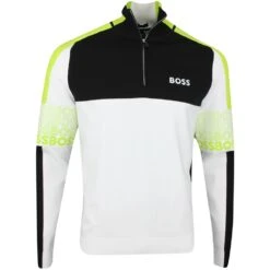 BOSS Golf Jumper - Zolko Pro QZ - Training White SP23