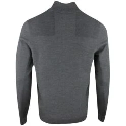 BOSS Golf Jumper - Zomat QZ - Black Melange SP23 10 BOSS Golf Jumper - Zomat QZ - Black Melange SP23 -Golf Fashion Shop boss golf jumper zomat qz black melange sp23 50492641 010 56