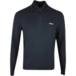 BOSS Golf Jumper - Zomat QZ - Dark Navy SP23