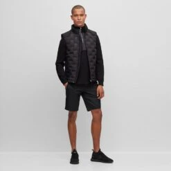 BOSS Golf Jumper - Zoxel QZ - Black SP23 -Golf Fashion Shop boss golf jumper zoxel qz black sp23 50492590 001 e