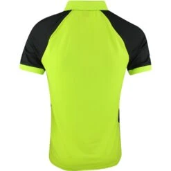 BOSS Golf Shirt - Pauletech Slim - Acid Lime SP23 -Golf Fashion Shop boss golf shirt pauletech slim acid lime sp23 50487842 325 f