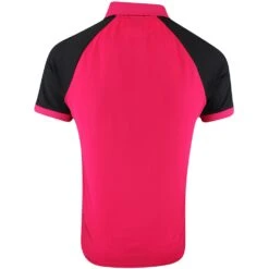 BOSS Golf Shirt - Pauletech Slim - Dark Pink SP23 -Golf Fashion Shop boss golf shirt pauletech slim dark pink sp23 50487842 660 c