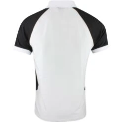 BOSS Golf Shirt - Pauletech Slim - Training White SP23 -Golf Fashion Shop boss golf shirt pauletech slim training white sp23 50487842 100 f