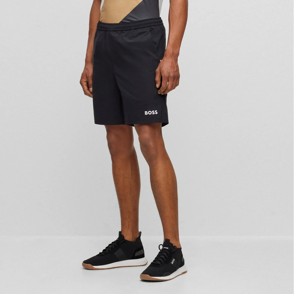 BOSS Golf Shorts - S_Match - Black FA23 6 BOSS Golf Shorts - S_Match - Black FA23 - Image 4