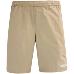 BOSS Golf Shorts - S_Match - Iconic Camel FA23