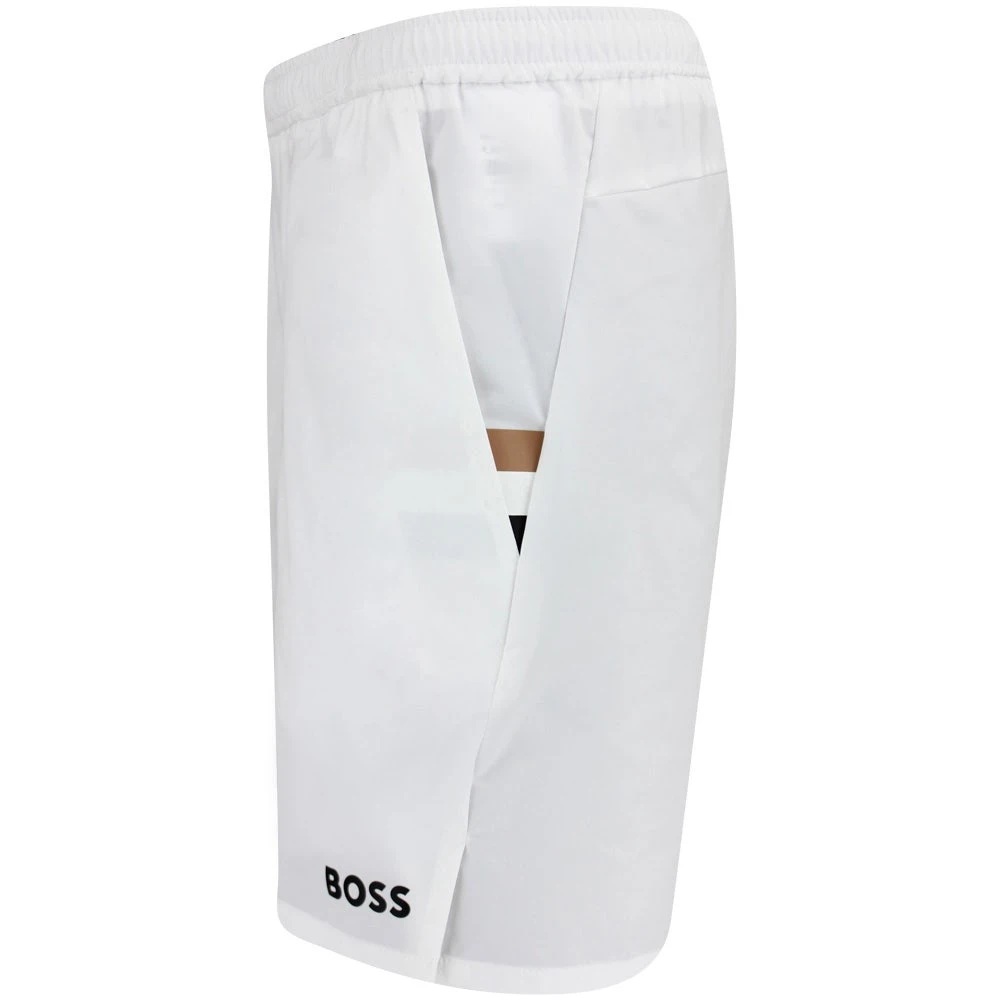 BOSS Golf Shorts - S_Match - Training White FA23 4 BOSS Golf Shorts - S_Match - Training White FA23 - Image 2
