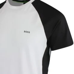 BOSS Golf T-Shirt - Tee Active - Training White SP23 12 BOSS Golf T-Shirt - Tee Active - Training White SP23 -Golf Fashion Shop boss golf t shirt tee active training white sp23 50487648 100 d