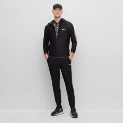 BOSS Golf Trousers - Hicon MB 1 - Black SP23 -Golf Fashion Shop boss golf trousers hicon mb 1 black sp23 50490663 001 c