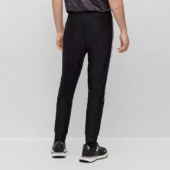 BOSS Golf Trousers - Hicon MB 1 - Black SP23 -Golf Fashion Shop boss golf trousers hicon mb 1 black sp23 50490663 001 f