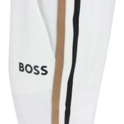 BOSS Golf Trousers - Hicon MB 1 - Training White SP23 -Golf Fashion Shop boss golf trousers hicon mb 1 training white sp23 50490663 100 l