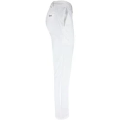 BOSS Golf Trousers - T_Drax Slim - Training White PS23 -Golf Fashion Shop boss golf trousers t drax slim fit 50482656 100 s