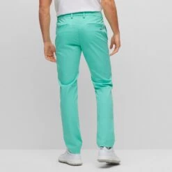 BOSS Golf Trousers - T_Rogan 2 Slim - Cockatoo SP23 -Golf Fashion Shop boss golf trousers t rogan 2 slim cockatoo sp23 50486128 340 p