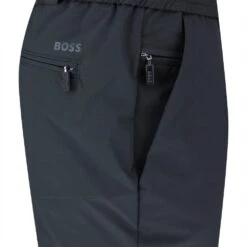 BOSS Golf Trousers - T_Shinobi Jogger - Black SP23 -Golf Fashion Shop boss golf trousers t shinobi jogger black sp23 50487217 001 o