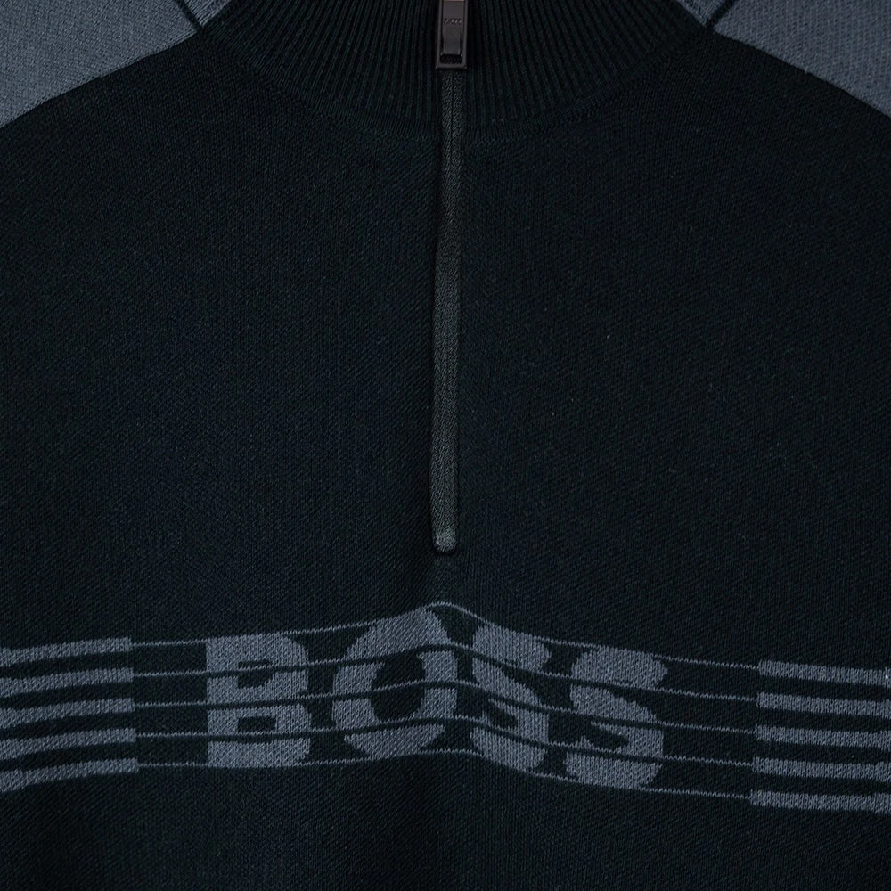 BOSS Golf Jumper - Zirros QZ - Black FA23 8 BOSS Golf Jumper - Zirros QZ - Black FA23 - Image 6