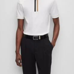 BOSS Golf Belt - Calis Loop Sz35 - Black FA23 -Golf Fashion Shop boss golf belt calis loop sz35 black fa23 50496720 001 2