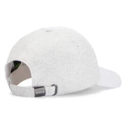 BOSS Golf Cap - Metastripe Logo - Training White FA23 -Golf Fashion Shop boss golf cap metastripe logo training white fa23 50495857 100 2