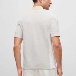 BOSS Golf Jumper - Zinos SS - Light Grey Melange FA23 17 BOSS Golf Jumper - Zinos SS - Light Grey Melange FA23 -Golf Fashion Shop boss golf jumper zinos ss light grey melange fa23 50499053 057 2