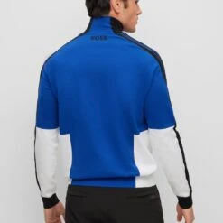 BOSS Golf Jumper - Zolkar Pro - Sodalite Blue FA23 -Golf Fashion Shop boss golf jumper zolkar pro sodalite blue fa23 50493769 438 2