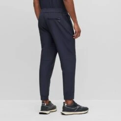 BOSS Golf Trousers - T_Flex Slim - Dark Navy FA23 -Golf Fashion Shop boss golf trousers t flex slim dark navy fa23 50495491 402 3