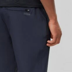 BOSS Golf Trousers - T_Flex Slim - Dark Navy FA23 -Golf Fashion Shop boss golf trousers t flex slim dark navy fa23 50495491 402 4