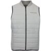 Castore Golf Gilet - Quilted FZ Vest - Stone Grey SS23 -Golf Fashion Shop castore golf gilet quilted fz vest stone grey ss23 cm0772 216 142