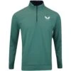 Castore Golf Pullover - Performance QZ - Hunter Green SS23 -Golf Fashion Shop castore golf pullover performance qz hunter green ss23 cma40173 255 146