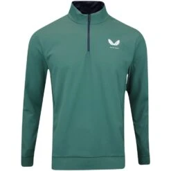 Castore Golf Pullover - Performance QZ - Hunter Green SS23