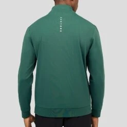 Castore Golf Pullover - Performance QZ - Hunter Green SS23 -Golf Fashion Shop castore golf pullover performance qz hunter green ss23 cma40173 255 b
