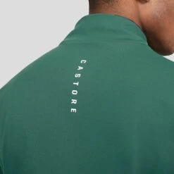Castore Golf Pullover - Performance QZ - Hunter Green SS23 -Golf Fashion Shop castore golf pullover performance qz hunter green ss23 cma40173 255 d