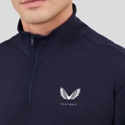 Castore Golf Pullover - Performance QZ - Midnight Navy SS23 19 Castore Golf Pullover - Performance QZ - Midnight Navy SS23 -Golf Fashion Shop castore golf pullover performance qz midnight navy ss23 cma40173 175 12