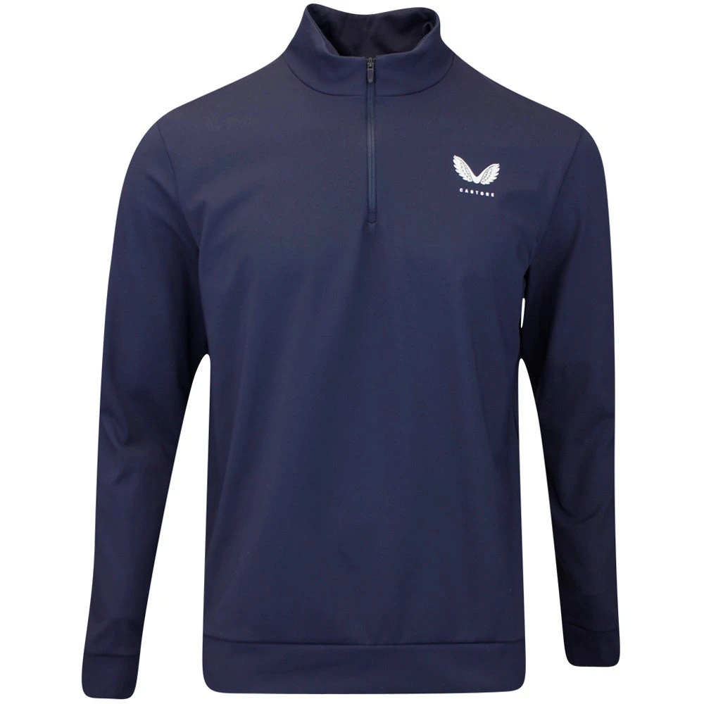 Castore Golf Pullover - Performance QZ - Midnight Navy SS23 3 Castore Golf Pullover - Performance QZ - Midnight Navy SS23