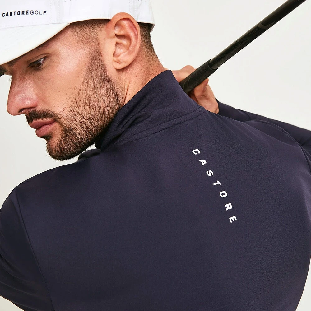 Castore Golf Pullover - Performance QZ - Midnight Navy SS23 12 Castore Golf Pullover - Performance QZ - Midnight Navy SS23 - Image 10