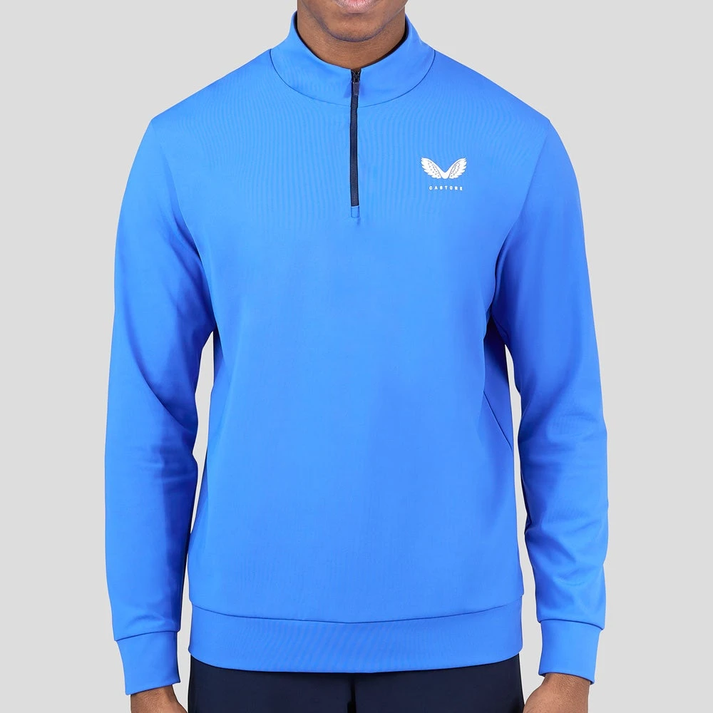 Castore Golf Pullover - Performance QZ - Royal Blue SS23 7 Castore Golf Pullover - Performance QZ - Royal Blue SS23 - Image 5