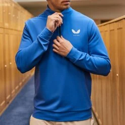Castore Golf Pullover - Performance QZ - Royal Blue SS23 21 Castore Golf Pullover - Performance QZ - Royal Blue SS23 -Golf Fashion Shop castore golf pullover performance qz royal blue ss23 cma40173 167 54