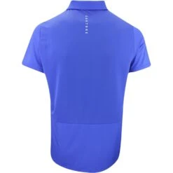 Castore Golf Shirt - Breathable Mesh Polo - Royal Blue SS23 -Golf Fashion Shop castore golf shirt breathable mesh polo royal blue ss23 cm0765 167 100