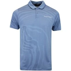 Castore Golf Shirt - Engineered Knit Polo - Horizon Blue SS23