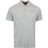 Castore Golf Shirt - Engineered Knit Polo - Mist Grey SS23 -Golf Fashion Shop castore golf shirt engineered knit polo mist grey ss23 cma30175 217 109