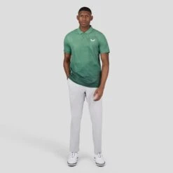 Castore Golf Shirt - Geo Gradient Print Polo - Hunter Green SS23 17 Castore Golf Shirt - Geo Gradient Print Polo - Hunter Green SS23 -Golf Fashion Shop castore golf shirt geo gradient print polo hunter green ss23 cma30363 255 62