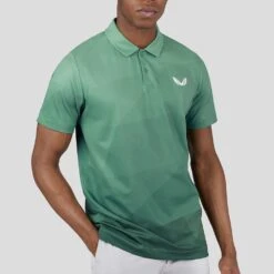 Castore Golf Shirt - Geo Gradient Print Polo - Hunter Green SS23 14 Castore Golf Shirt - Geo Gradient Print Polo - Hunter Green SS23 -Golf Fashion Shop castore golf shirt geo gradient print polo hunter green ss23 cma30363 255 63