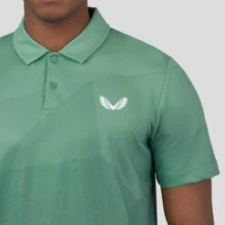 Castore Golf Shirt - Geo Gradient Print Polo - Hunter Green SS23 16 Castore Golf Shirt - Geo Gradient Print Polo - Hunter Green SS23 -Golf Fashion Shop castore golf shirt geo gradient print polo hunter green ss23 cma30363 255 64