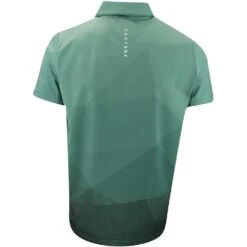 Castore Golf Shirt - Geo Gradient Print Polo - Hunter Green SS23 12 Castore Golf Shirt - Geo Gradient Print Polo - Hunter Green SS23 -Golf Fashion Shop castore golf shirt geo gradient print polo hunter green ss23 cma30363 255 92