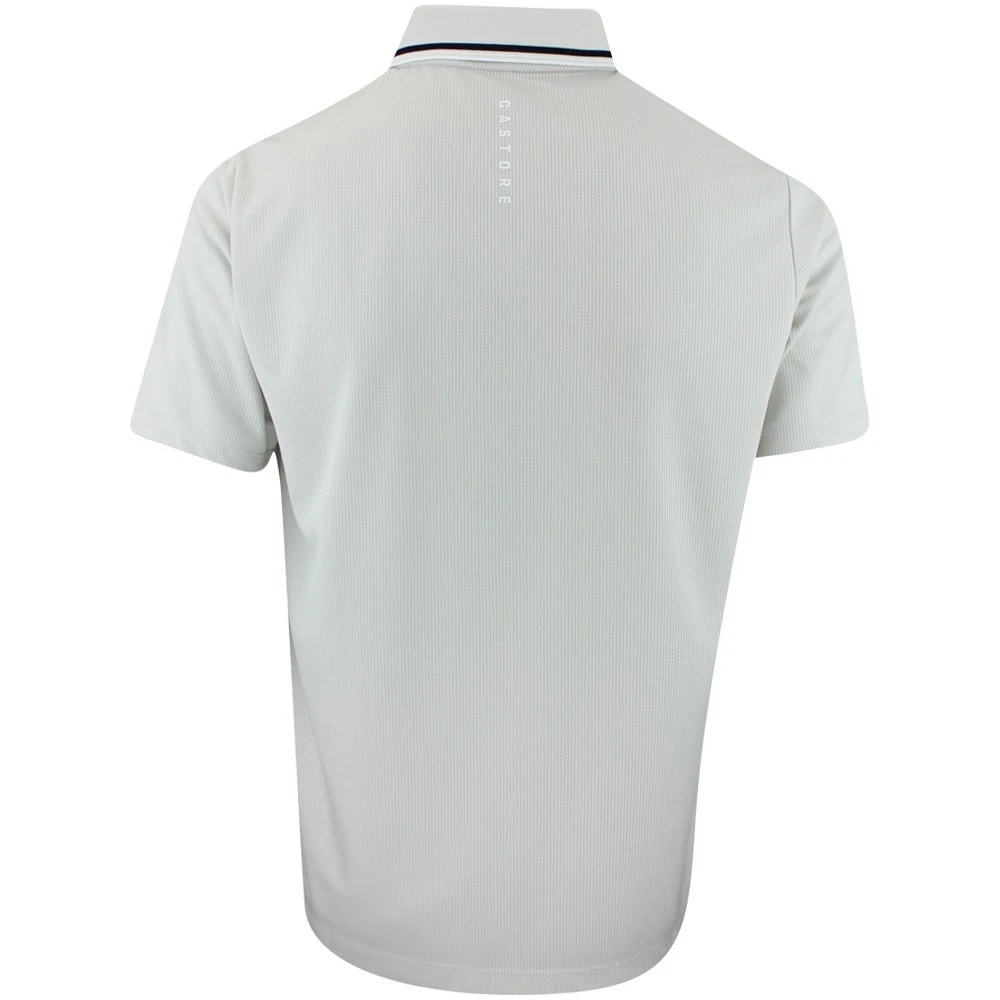 Castore Golf Shirt - Tipped Performance Polo - Stone Grey SS23 5 Castore Golf Shirt - Tipped Performance Polo - Stone Grey SS23 - Image 3