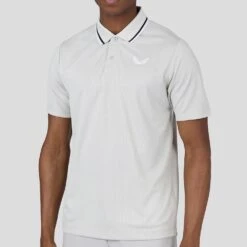 Castore Golf Shirt - Tipped Performance Polo - Stone Grey SS23 13 Castore Golf Shirt - Tipped Performance Polo - Stone Grey SS23 -Golf Fashion Shop castore golf shirt tipped performance polo stone grey ss23 cm0823 216 87