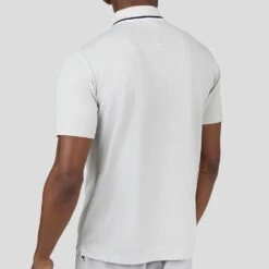Castore Golf Shirt - Tipped Performance Polo - Stone Grey SS23 14 Castore Golf Shirt - Tipped Performance Polo - Stone Grey SS23 -Golf Fashion Shop castore golf shirt tipped performance polo stone grey ss23 cm0823 216 89