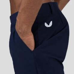 Castore Golf Shorts - Essential Tailored Short - Midnight Navy SS23 -Golf Fashion Shop castore golf shorts essential tailored short midnight navy ss23 cma20319 175 16