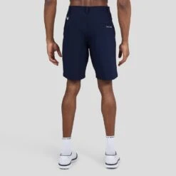 Castore Golf Shorts - Essential Tailored Short - Midnight Navy SS23 -Golf Fashion Shop castore golf shorts essential tailored short midnight navy ss23 cma20319 175 18