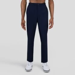 Castore Golf Trousers - Essential Tailored Pant - Midnight Navy SS23 -Golf Fashion Shop castore golf trousers essential tailored pant midnight navy ss23 cma10065 175 23
