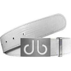 Druh Golf Belt - Lizard Tour Leather - White 2023 7 Druh Golf Belt - Lizard Tour Leather - White 2023 -Golf Fashion Shop druh golf belt lizard white infill 2021