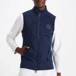 G/FORE Golf Gilet - Repeller Soft Shell Vest - Twilight SP23 -Golf Fashion Shop g fore golf gilet repeller soft shell vest twilight sp23 g4ma23o06 twlt h